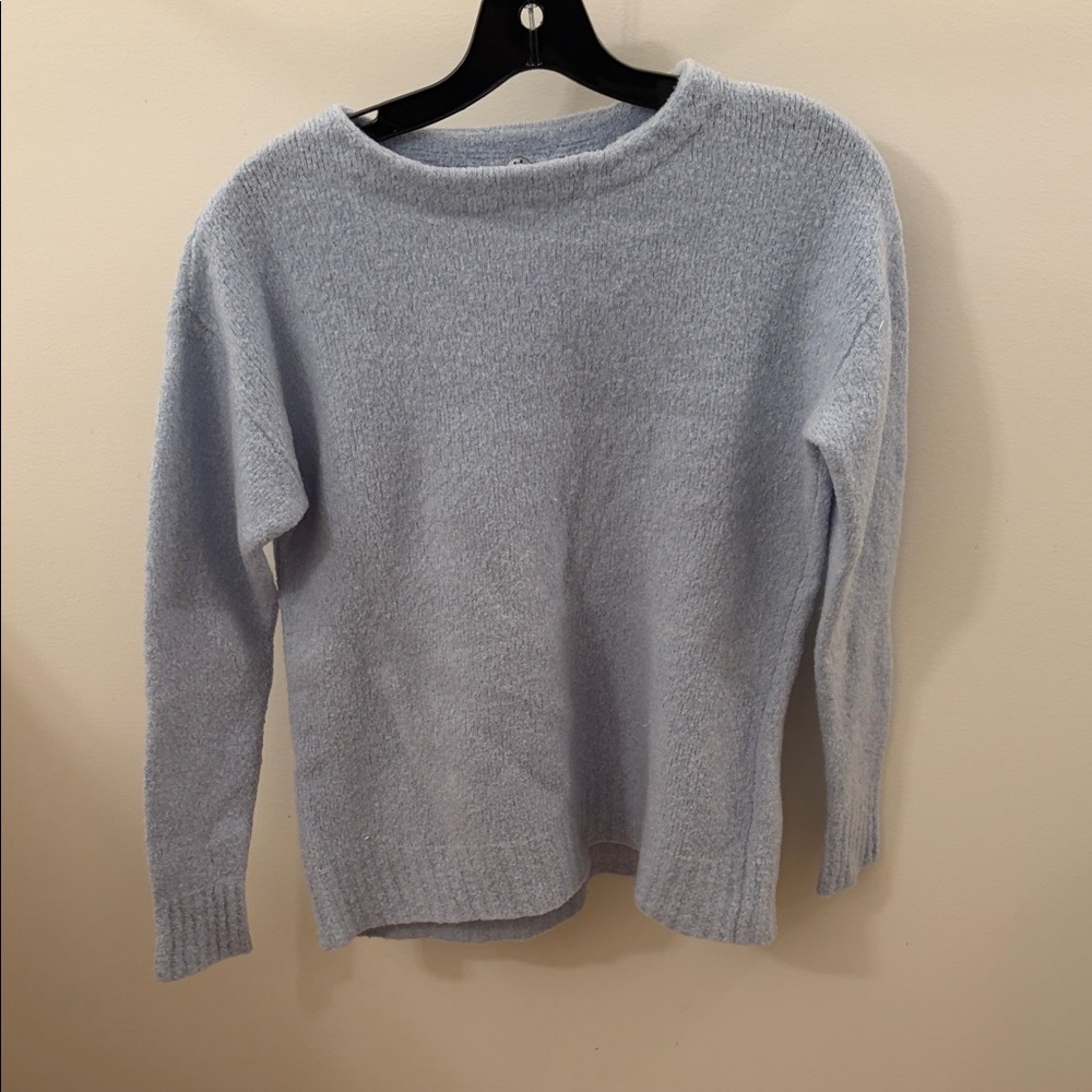 Margaret O'Leary Soft Blue Crew Neck Sweater